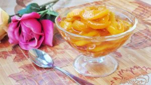Варенье из персиков в сиропе дольками