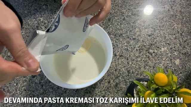 Dr. Oetker Pasta Kreması Nasıl Yapılır | Yaş Pasta Süslemek Bu Kadar Kolay - Hazır Pastacı Kreması