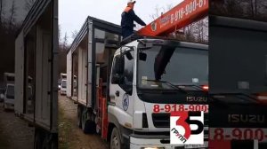 Доставка и установка модульного дома БАРНИ 2М