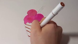 Как нарисовать мороженое | Рисуем мороженое рожок  | Нарисовать мороженое поэтапно