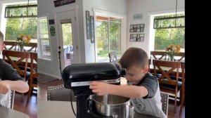 Dempsey makes a chocolate chip muffin