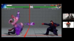 SFV Q-Bison MOD Sexy fight vs Fang * I HATE FANG!