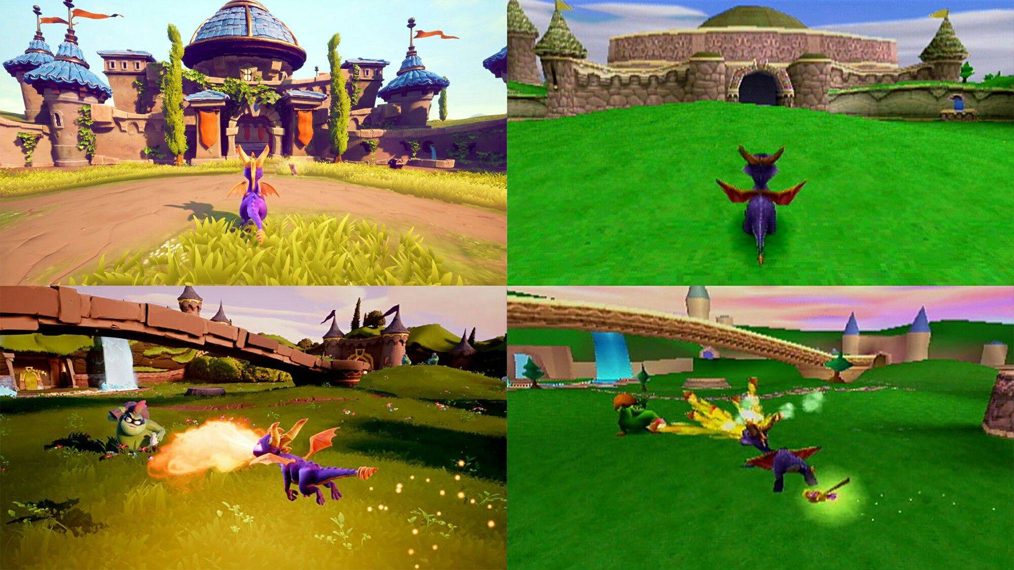 Spyro the Dragon (PS1) - Полное прохождение - Все драконы, Все изумруды, Все яица (LongPlay) [1080p]