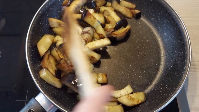 Лучшая закуска из баклажанов-очень просто! Шикарный рецепт салата из баклажанов!Salat mit Aubergine