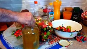 Горький перец 🌶на зиму с медом🍯