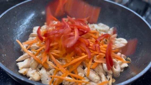 ЛАПША УДОН! Вкусный и сытный ужин за 20 минут ! Лапша удон круче, чем в любом ресторане ! смотреть онлайн