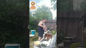 крапива в кляре , готовим в прямом эфире