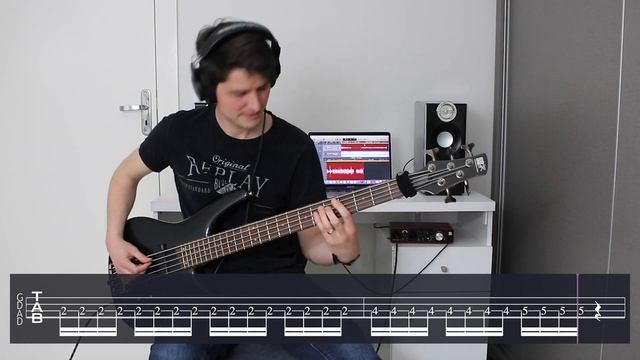 My Chemical Romance - Boy Division (Bass Cover With Tab) смотреть онлайн