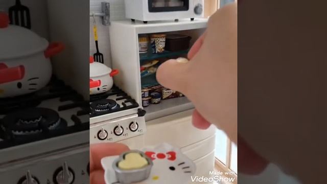 Hello Kitty Kitchen - Milk pudding panna cotta. смотреть онлайн