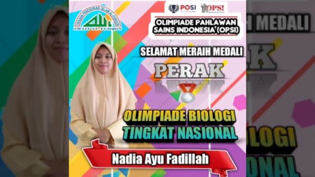 JUARA OLIMPIADE SMA IT AL FURQON PALEMBANG TINGKAT NASIONAL, PER-KATEGORI MATA PELAJARAN