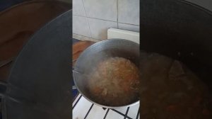 Картошка с мясом в соусе.#еда#вкусно#учимсяготовить