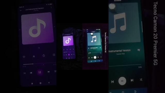 Тест звука на двух телефонах