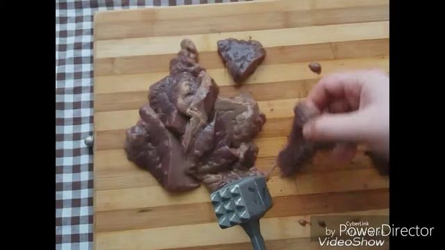 Говяжья печень,очень нежная и сочная.. / Ніжна та соковита гов'яжа печінка!!!!