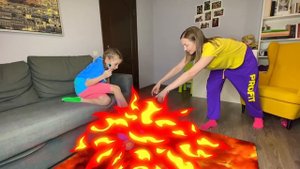 Маша и мама и Пол это Лава