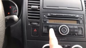 Nissan set o clock. Tiida, Versa, Note, Pulsar, Micra
