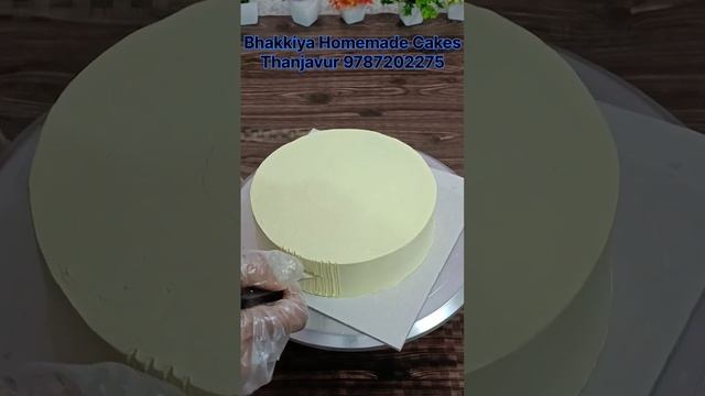 🎂🎂இத மட்டும் பண்ணாதீங்க 💥💥|Bhakkiya Homemade Cakes Thanjavur|9787202275|#Shorts смотреть онлайн