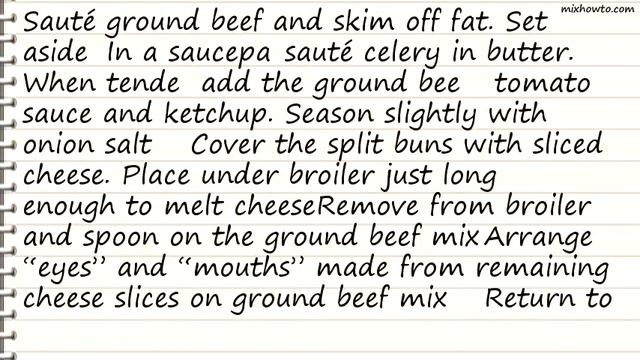 Recipe Open Face Cowboy Burger смотреть онлайн