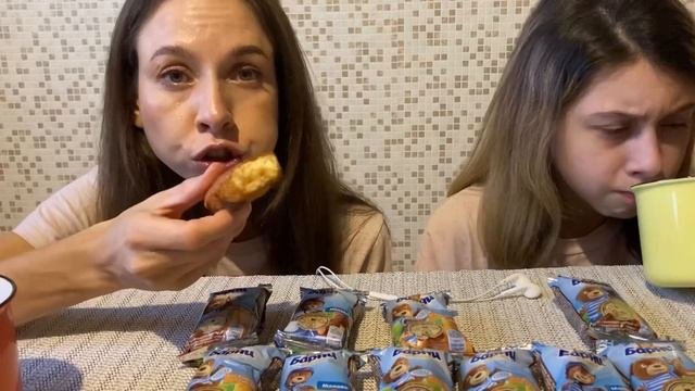 МУКБАНГ 🧸БАРНИ/ MUKBANG BARNI CAKES