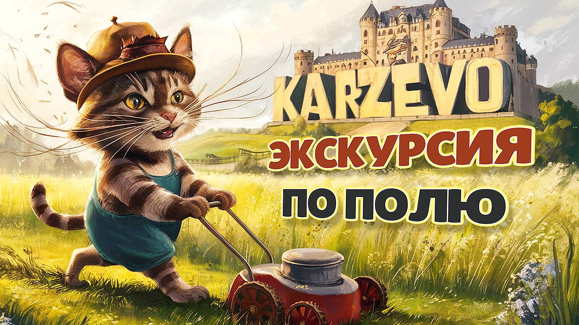 Небольшая экскурсия по полю с участками в Карцево