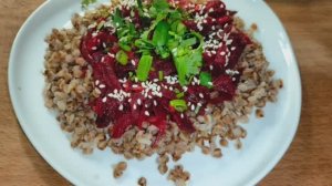 Правильное питание. Гречка и свекла.