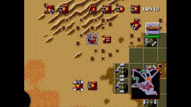 Sega Mega Drive 2 (Smd) 16-bit Dune - The Battle for Arrakis Харконены Миссия 6 Прохождение