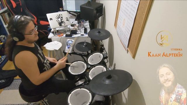 Steven Slate Drums SSD 5.5 - Kaan Alptekin STUDIOKA - BORN TO BE WILD DRUM RECORDS смотреть онлайн