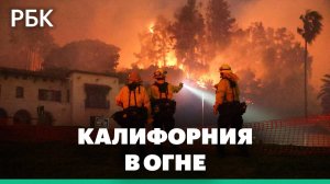 Не удается взять под контроль лесные пожары в округе Лос-Анджелес