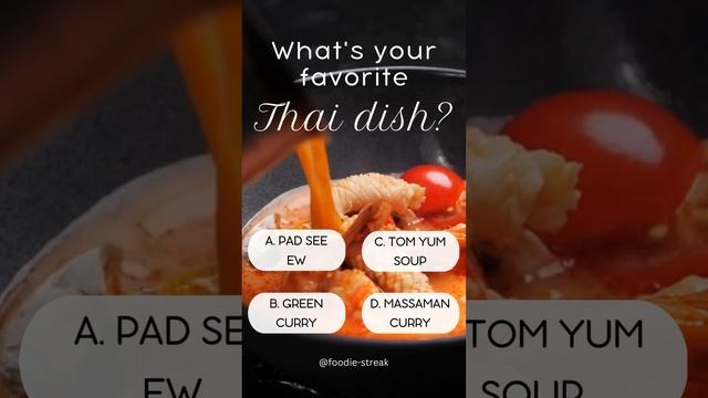 What's your favorite Thai dish? #SHORTS смотреть онлайн
