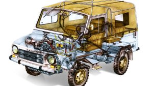 Работа над двигателем автомобиля ЛуАЗ Часть 1