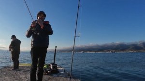 Ультралайт на Чёрном Море // Пробуем Rockfishing в апреле.