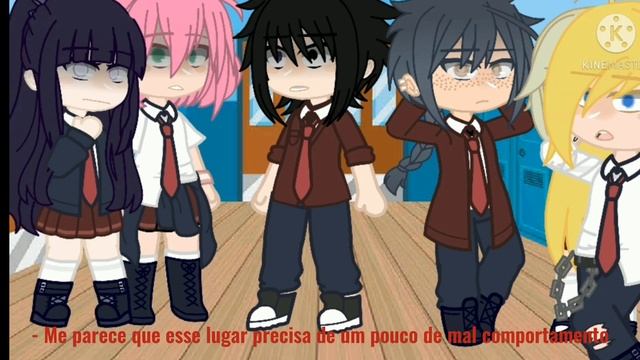 ×||× OS 4 ALUNOS NOVOS ×||× Uzumaki AU • Naruto Gacha MeMe • Yaoi/Yuri • Narusasu/KarinSaku