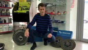 Двухдисковое сцепление Mercedes-Benz Actros Axor, Sachs, 3488000400