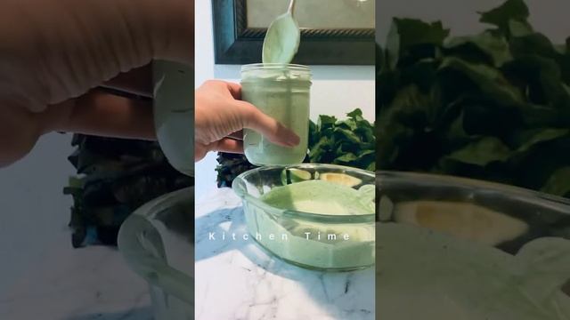 Cilantro Ranch Dressing/ how to make / Очень вкусная приправа для Салата #dressing #dip #sauce смотреть онлайн