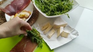 Гости Будут в Восторге! ШИКАРНАЯ ЗАКУСКА за 5 минут! Рулетики с ХАМОНОМ и ГРУШЕЙ