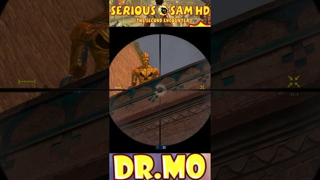 Serious Sam HD The Second Encounter презрительно смотрит #shorts #ss #sam #game #игра #юмор