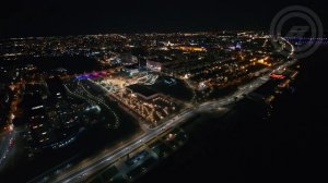 Волгоградсверху - ночной центр | inspire 2 | laowa 7.5mm | 5К cinemadng