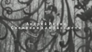 Андрей Разин "Снежинки для рассвета"