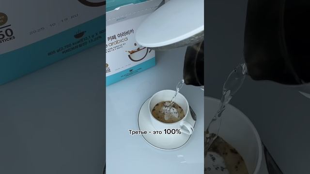 Кофе 3в1 с безлактозным молоком