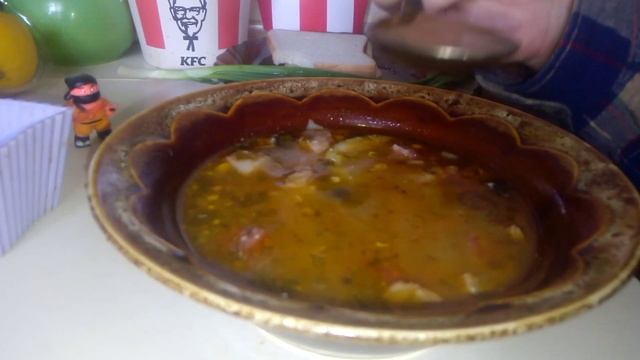 МУКБАНГ. СБОРНАЯ МЯСНАЯ СОЛЯНКА