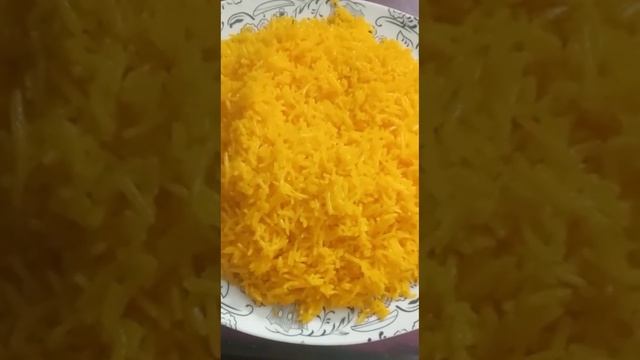 Beautiful yellow colour #zardapulao #dua#youtubeshorts #gharkapakwan #subscribe