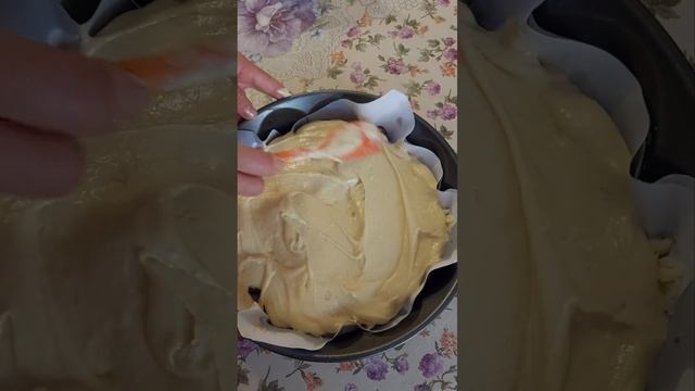Пирог перевертыш со сливами