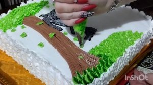 2 торта украшение для мужчины 55 лет #shorts#cake