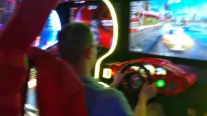 Played Racing At Namco Funscape