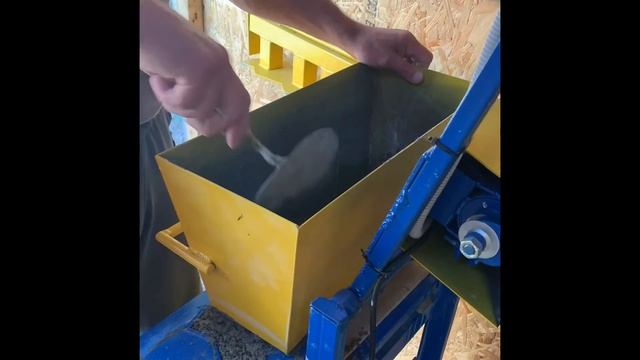 Отзыв нашего клиента о приобретенным станке для брусчатки "Плиточник 2"