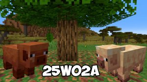 НОВЫЙ ВИД СВИНЕЙ и ПАДАЮЩИЕ ЛИСТЬЯ | Обзор на Снапшот 25w02a