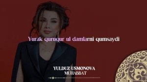 Yulduz Usmonova - Muhabbat | Milliy Karaoke