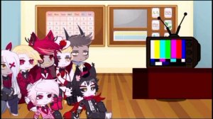 Hazbin Hotel React To Alastor || Gacha React