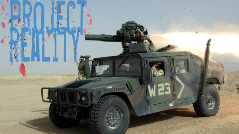 Project Reality: Камишан. Хамви TOW. смотреть онлайн