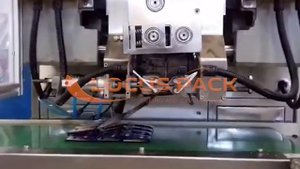 Высокопроизводительная Саше-машина для розлива пищевых продуктов в четырех-шовные пакеты LPV-50