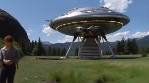 Aliens and Humans： New Bonds ｜ AI-Generated Scene Video 262